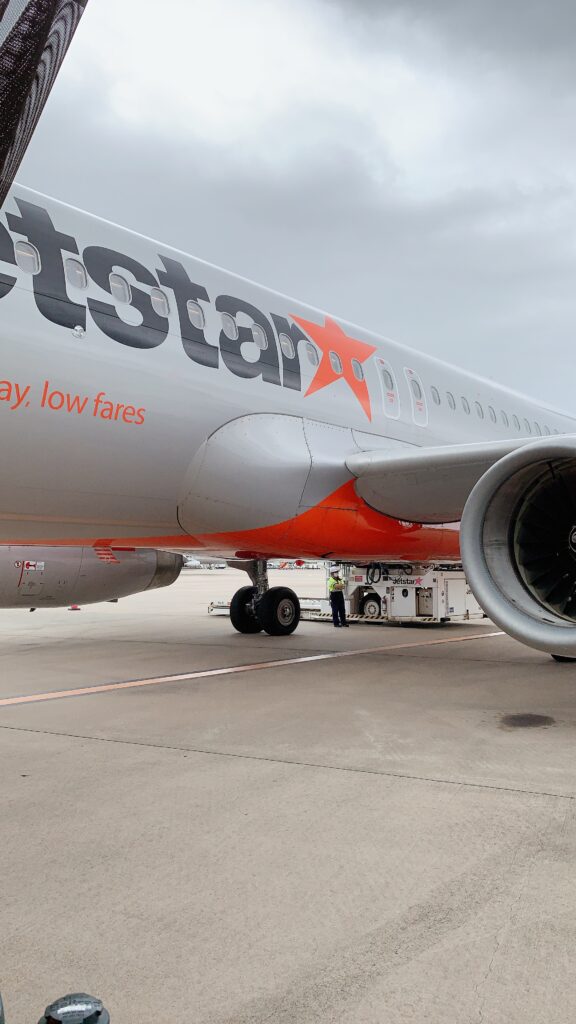 jetstar飛行機